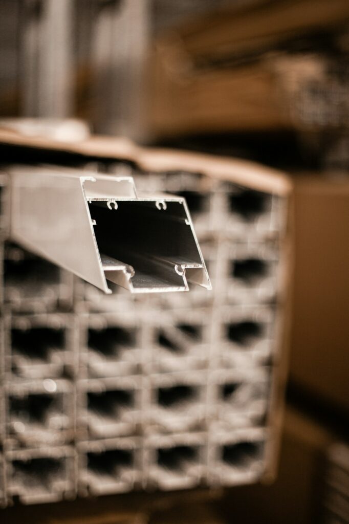 Aluminum clear cut